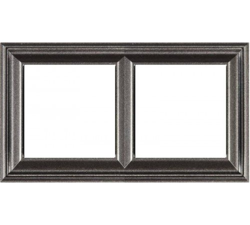 Рамка 2-поста; термопласт; антрацит; Eco Deco  EPD482AN  Jung