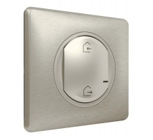Выключатель главный беспроводной Celiane "Я дома/Я вне дома" рамка титан; титан Netatmo  064873  Legrand
