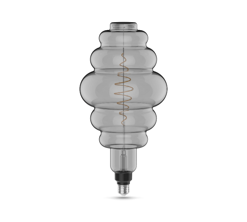 Лампа светодиодная LED Filament Honeycomb E27 8.5W Gray 165lm 1800K 1/2  161802005  Gauss