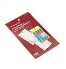 Набор наклеек "Маркировка электрощитов М-1" 85х150мм (надписи для ВА, 10 листов)  56-0081  REXANT