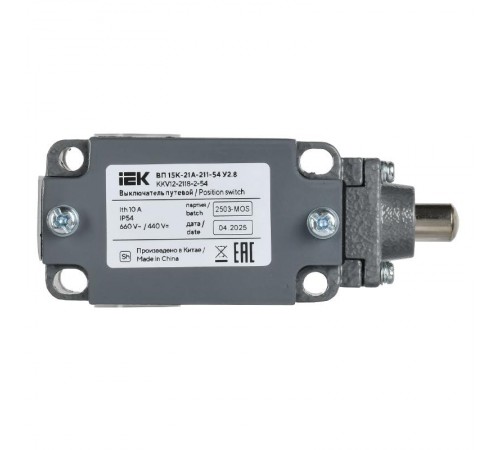 Выключатель путевой ВП 15К-21А-211-54 У2.8  KKV12-2118-2-54  IEK