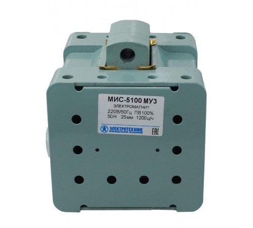 Электромагниты МИС-5100 МУ3, 220В, тянущее исполнение, ПВ 100%, IP20, с гибкими выводами, электромагнит (ЭТ)  ET502259  Электротехник