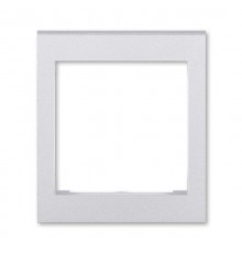 ABB Levit Серебро Накладка на рамку 55х55 промежуточная  3901H-A00355 70  2CHH010355A4070  ABB