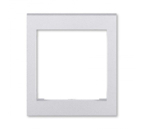 ABB Levit Серебро Накладка на рамку 55х55 промежуточная  3901H-A00355 70  2CHH010355A4070  ABB