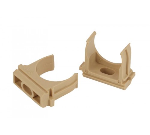 ЭРА Крепеж-клипса (cосна) для трубы d 20мм (10шт) (10/1400/42000)  Б0043218  ЭРА