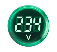 Индикатор значения напряжения зеленый ED16-22VD EKF PROxima  ed16-22vd-g  EKF