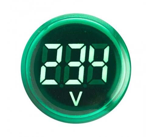 Индикатор значения напряжения зеленый ED16-22VD EKF PROxima  ed16-22vd-g  EKF