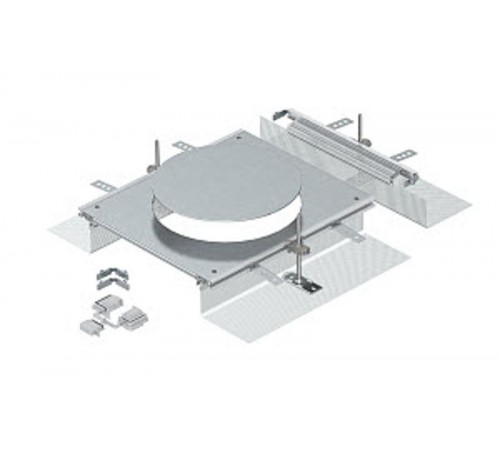 Монтажная секция для канала OKA-G 40240 для лючка GESR9 (сталь) (OKA-G A 40240R9)  7424346  OBO Bettermann