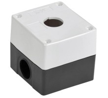 Корпус постов КП101-Р для кнопок 1 место белый  BKP10-1-K01-R  IEK
