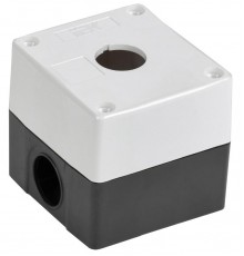 Корпус постов КП101-Р для кнопок 1 место белый  BKP10-1-K01-R  IEK