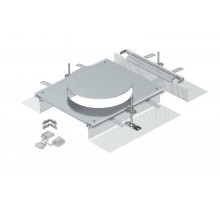 Монтажная секция для канала OKA-G 40140 для лючка GESR9 (сталь) (OKA-G A 40140R9)  7424326  OBO Bettermann