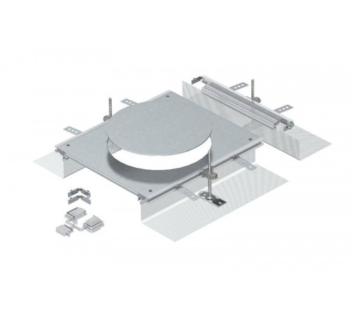 Монтажная секция для канала OKA-G 40140 для лючка GESR9 (сталь) (OKA-G A 40140R9)  7424326  OBO Bettermann