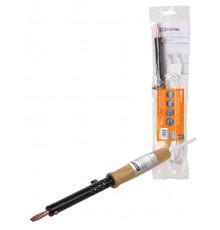Паяльник ПД-60, ЭПСН, мощность 60 Вт, 230 В, деревянная ручка, плоское жало, "Гранит"  SQ1025-0403  TDM