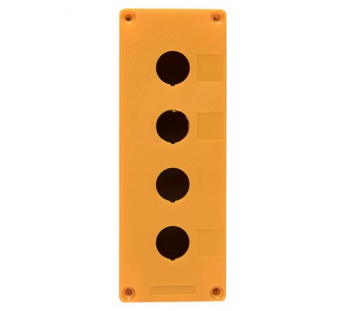 Корпус КП104 пластиковый 4 кнопки желтый EKF PROxima  cpb-104-o  EKF
