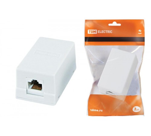 Компьютерная розетка 1xRJ-45  SQ1809-0003  TDM