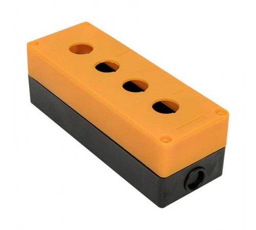 Корпус КП104 пластиковый 4 кнопки желтый EKF PROxima  cpb-104-o  EKF
