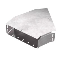 Угол горизонтальный 45 градусов с крышкой Стандарт 300х100  PR16.0431  Промрукав