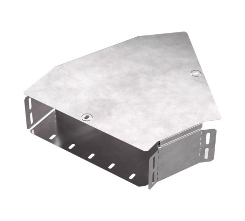 Угол горизонтальный 45 градусов с крышкой Стандарт 300х100  PR16.0431  Промрукав