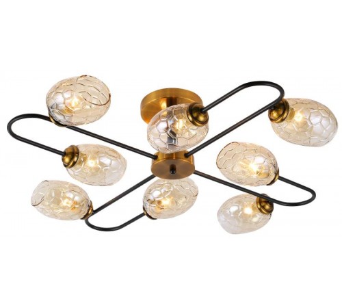 Люстра Moonless 3126-308 8 х Е14 40 Вт модерн  Б0054857  Rivoli