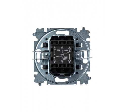 ABB Levit Жемчуг / ледяной Переключатель 2-кл.  3559H-A52445 68W  2CHH595245A6068  ABB