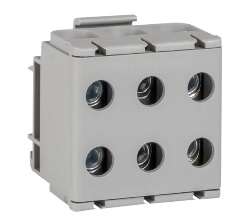 Клемма силовая вводная тройная КСВ 16-50 серая EKF PROxima   plc-kvs3-16-50-grey   EKF