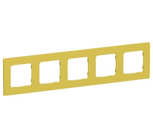 FLITE Classic Рамка 5-ая РУ-5-К-ФлЖК желтый карри  FI-M52-32-20-K44  IEK