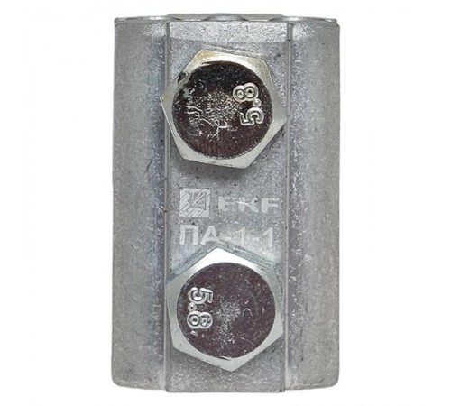 Зажим соединительный плашечный 2 болта М6 (D провода 5,1...9,0 мм) ПА-1-1 PROxima  pa-1-1  EKF