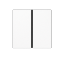 двухклавишная крышка для KNX, в сборе A402TSAWW Jung