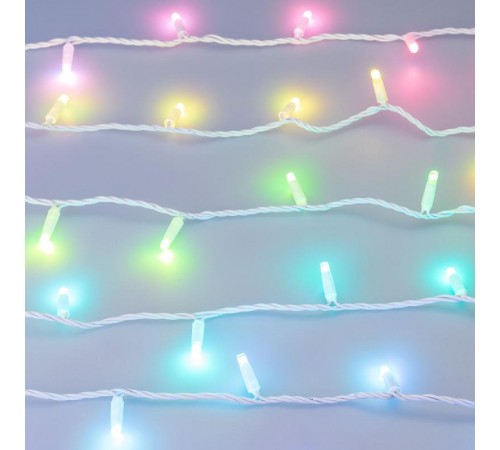 Светодиодная гирлянда ARD-STRING-CLASSIC-10000-WHITE-100LED-LIVE RGB-DMX (24V, 10W) (Ardecoled, IP65)  031744  Arlight