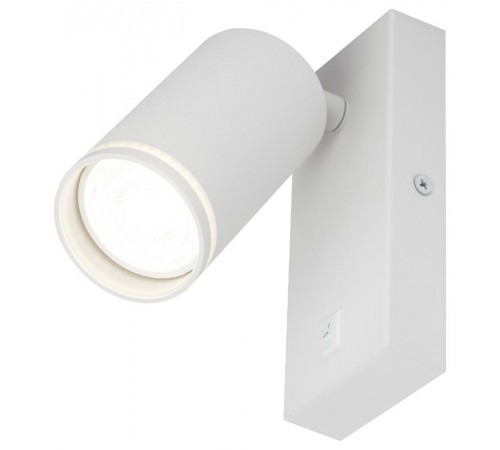 Светильник настенный бра WL19 WH GU10 MR16 IP20 белый  Б0056361  ЭРА
