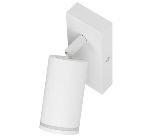 Светильник настенный бра WL19 WH GU10 MR16 IP20 белый  Б0056361  ЭРА