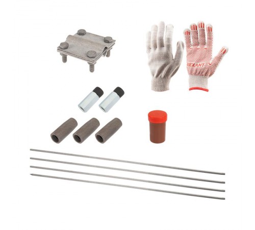 Комплект заземления с заострением 6м, d16  11-3000-06  REXANT