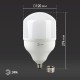 Лампа светодиодная LED  POWER 65Вт Е27/Е40 4000К   Б0027923  ЭРА