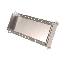 Угол вертикальный внешний 90 градусов Стандарт INOX (AISI 409) 600х50  PR16.3066  Промрукав