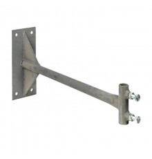 Держатель мачты молниеприемника к стене, D=20мм, вынос 100мм, L= 530   lp-530-04007-sp   EKF