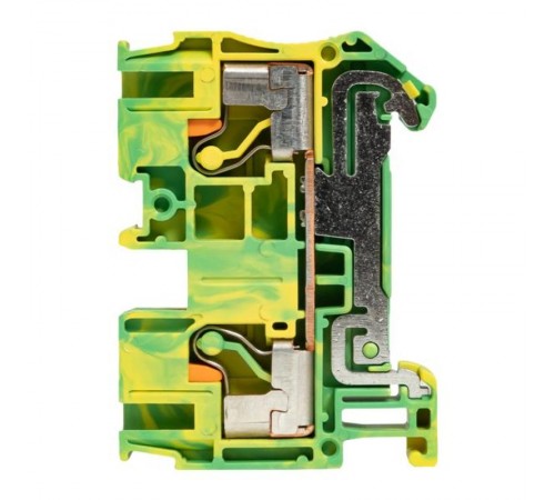 Клеммная колодка пружинная 6 Push-in земля PIT-6-pe  EKF