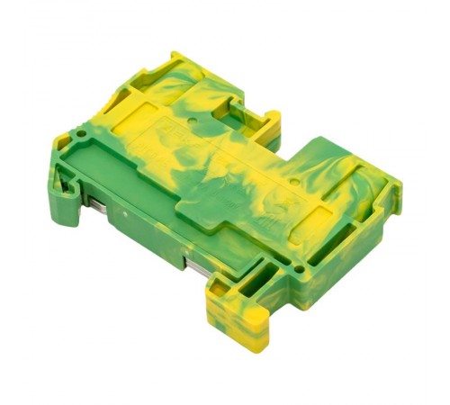 Клеммная колодка пружинная 6 Push-in земля PIT-6-pe  EKF