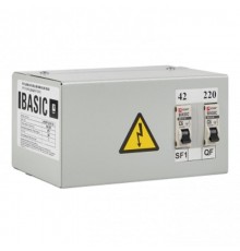 Ящик с понижающим трансформатором ЯТП 0,25кВА 220/42В (2 автомата) EKF Basic  yatp0,25-220/42v-2a  EKF