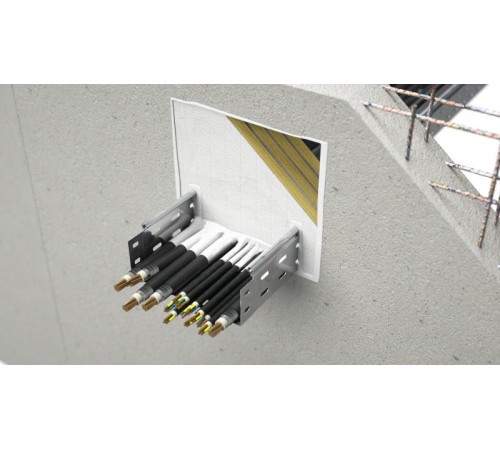 Плита из минерал. волокна с огнестойким покрыт. 1000х500х52  DP1201  DKC