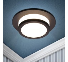 Светильник встраиваемый точечный алюминиевый KL89 BK MR16/GU5.3 черный  Б0054357  ЭРА