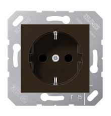 SCHUKO®-розетка 16 A / 250 B ~ для откидной крышки  CD5120BFBR  Jung