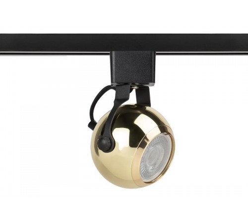 Светильник трековый однофазный TR35-GU10 GD MR16 золото под лампу  Б0053299  ЭРА