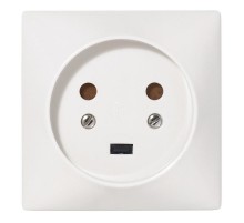 Розетка встраиваемая сил.2К+З 20А с защ. шт. винтах сл. кость  055422  Legrand