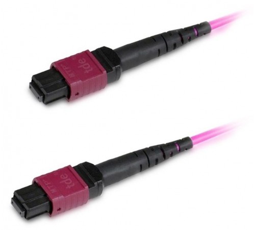 Патч-корд FHD-MC3-504-MPOF12/PS-MPOF12/PS-A-5M-LSZH-MGвол.-оптич.MPO(м)-MPO(м),тип A,12вол.,50/125 (OM4),40/100G,LSZH,5м  361684  Hyperline