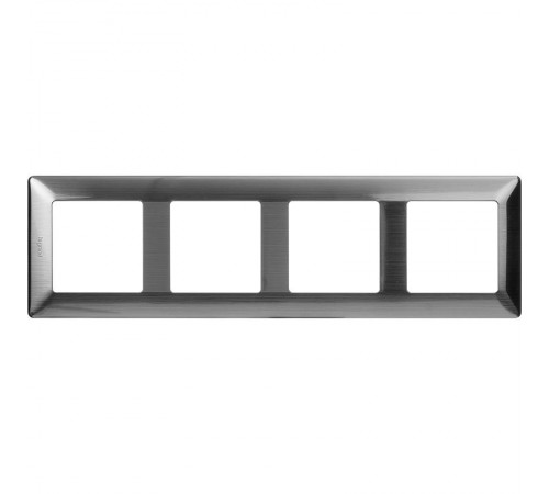 Valena LIFE Сталь Рамка 4-ая  754154  Legrand