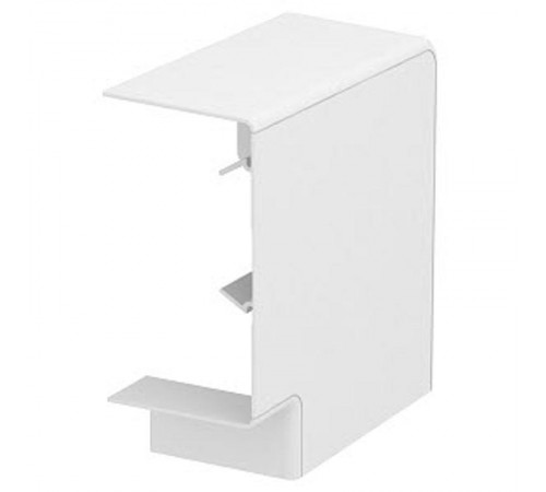 Плоский угол кабельного канала Rapid 80 70x130 мм (ABS-пластик,белый) (GK-FH70130RW)  6274420  OBO Bettermann