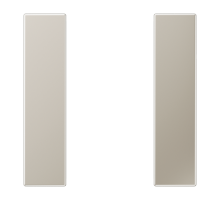 комплект накладок 1гр сталь  ES2501TSA  Jung