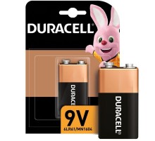 Элемент питания  Duracell 6LR61/6LF22/6LP3146 9V-1BL  00000754  Duracell