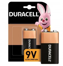 Элемент питания  Duracell 6LR61/6LF22/6LP3146 9V-1BL  00000754  Duracell