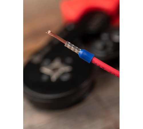 Наконечник штыревой втулочный изолированный НШвИ 2,5-8 (50шт.) EKF PROxima  nhvi-2.5-8  EKF